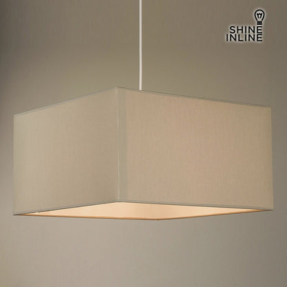 Lampada da soffitto marrone (40 x 40 x 22 cm) di Shine Inline