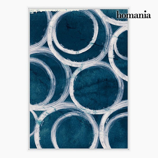 Oil Painting Circles (100 x 140 x 4 cm) Mdf