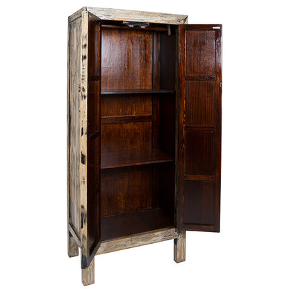 Credenza Orientale Naturale (80 x 48 x 190 cm)