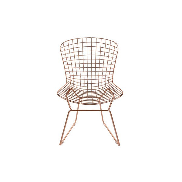 Dining Chair Metalic Curve (53 x 83 x 59 cm)