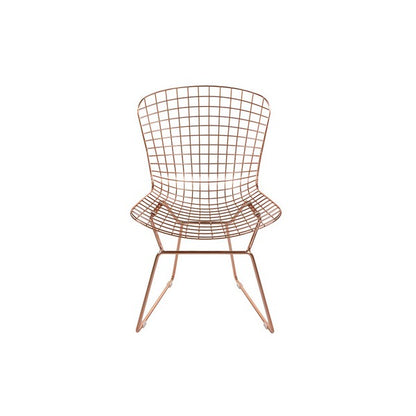Dining Chair Metalic Curve (53 x 83 x 59 cm)