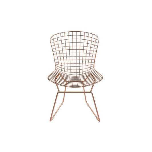 Dining Chair Metalic Curve (53 x 83 x 59 cm)