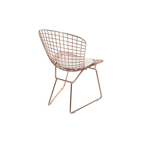 Dining Chair Metalic Curve (53 x 83 x 59 cm)