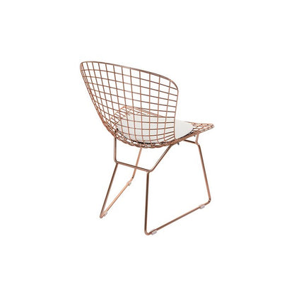 Dining Chair Metalic Curve (53 x 83 x 59 cm)