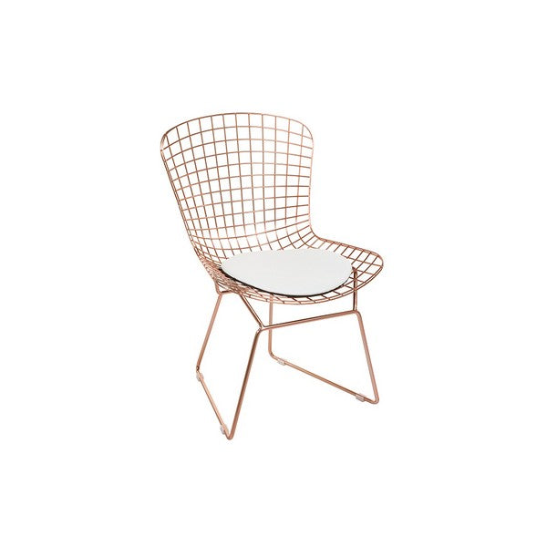 Dining Chair Metalic Curve (53 x 83 x 59 cm)