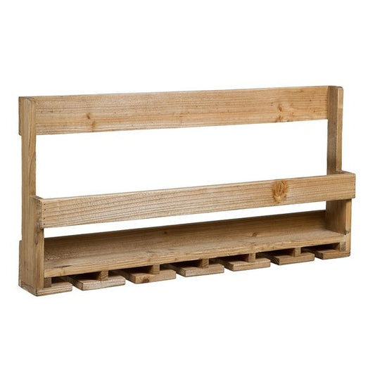 Bottle rack Fir wood (80 X 11 x 40 cm)