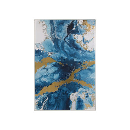 MDF dipinto ad olio (80 X 4 x 120 cm)