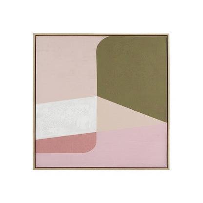 MDF dipinto ad olio (80 X 4 x 80 cm)