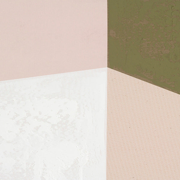 MDF dipinto ad olio (80 X 4 x 80 cm)