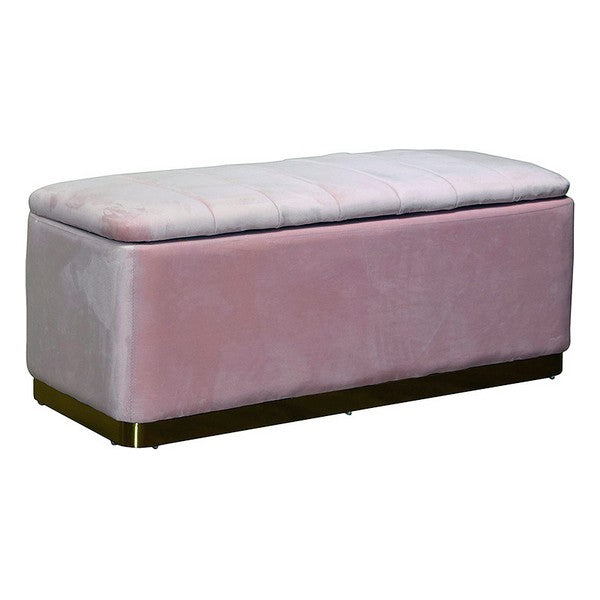Panca Velluto Dorato (112 x 40 x 42 cm)