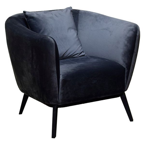 Poltrona Circle Velluto (90 x 80 x 76 cm)