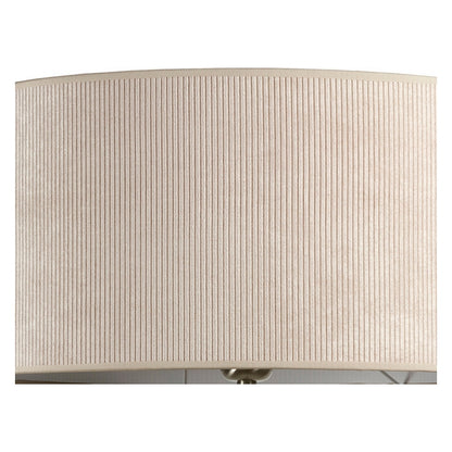Lampada da Terra Velluto Beige (45 x 45 x 158 cm)