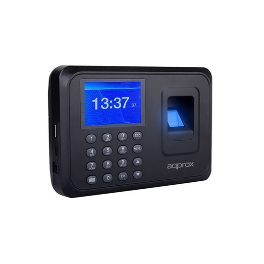 Sistema per il Controllo Accessi Biometrico ca! appATTENDANCE01 TFT USB 2,4" Nero