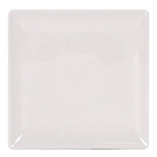 Piatto piano La Mediterránea Elite Gres Avorio Shine (21 cm)