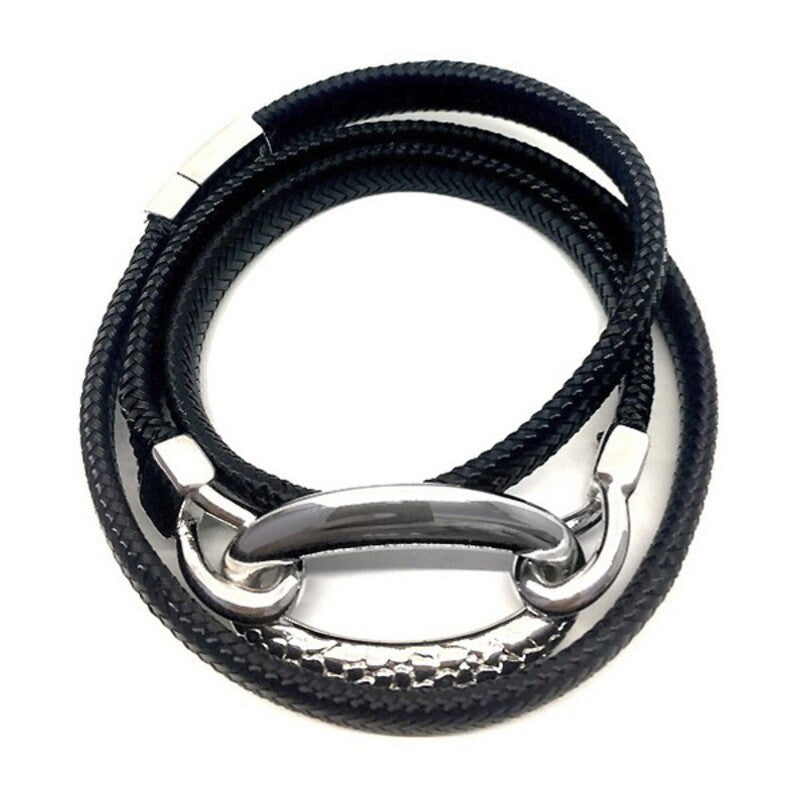 Bracciale Donna Panarea BR3GN Nero Argento (52 cm)