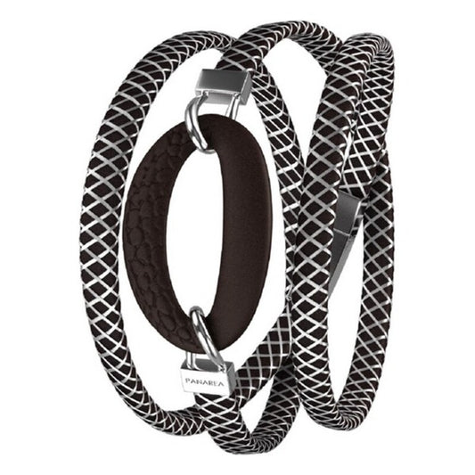 Bracciale Donna Panarea BM1N21 Nero Argento (59 cm)