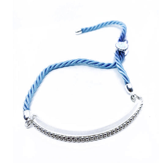 Bracciale Donna Panarea BS19PL2AZ Blu Argento (Regolabile)