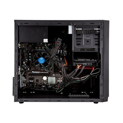 Desktop PC iggual PSIPCH402 i3-8100 8 GB RAM 120 GB SSD Black