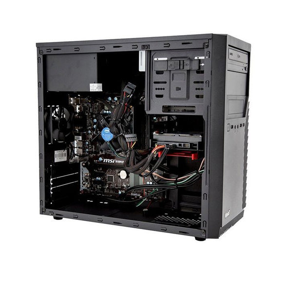 Desktop PC iggual PSIPCH402 i3-8100 8 GB RAM 120 GB SSD Black