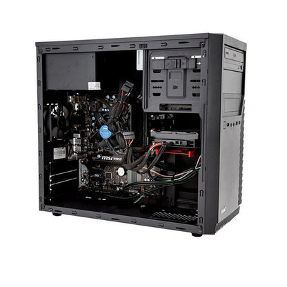 Desktop PC iggual PSIPCH402 i3-8100 8 GB RAM 120 GB SSD Black