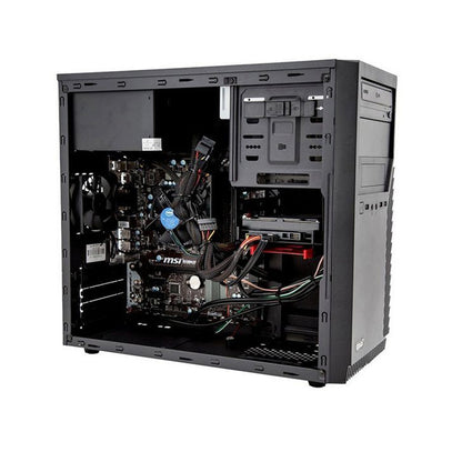 Desktop PC iggual PSIPCH413 i3-8100 8 GB RAM 120 GB SSD Black