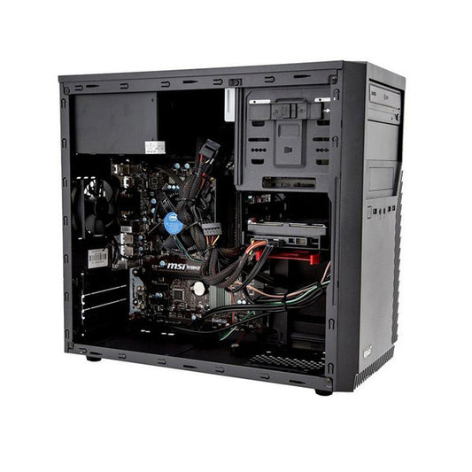 PC desktop iggual PSIPCH413 i3-8100 8 GB RAM 120 GB SSD Nero