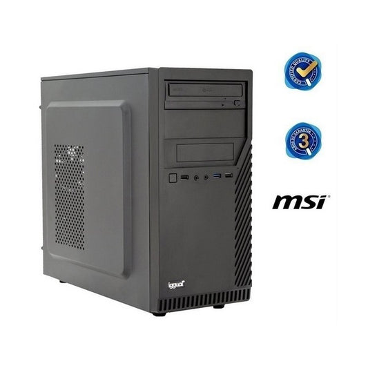 PC Desktop iggual PSIPCH425 i3-8100 8 GB RAM 240 GB SSD W10 Nero