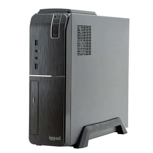 PC desktop iggual PSIPC354 i7-9700 16 GB RAM 480 GB SSD W10 Nero