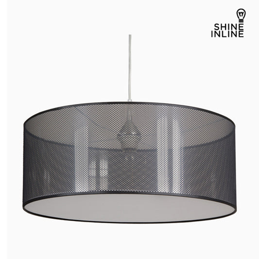 Lampada da soffitto in cotone e poliestere Nera di Shine Inline