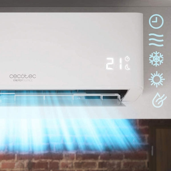 Climatizzatore Split EnergySilence 12000 AirClima Connected Cecotec A++/A+ 3000 fg/h WiFi