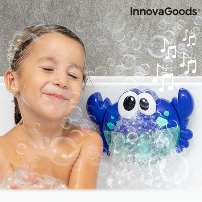 Granchio Musicale con Bolle di Sapone per il Bagno Crabbly InnovaGoods
