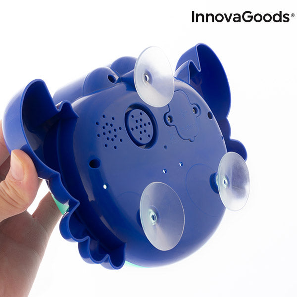 Granchio Musicale con Bolle di Sapone per il Bagno Crabbly InnovaGoods