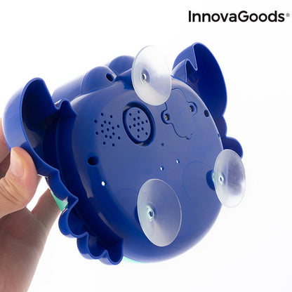 Granchio Musicale con Bolle di Sapone per il Bagno Crabbly InnovaGoods