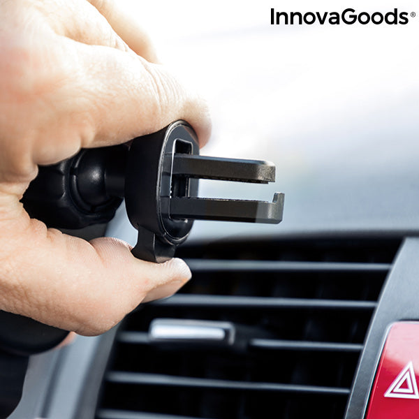 Porta Cellulare con Caricatore Wireless per Auto Wolder InnovaGoods