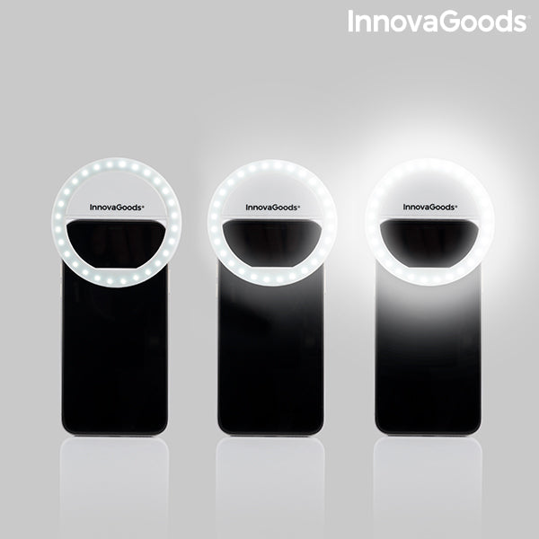 Anello luminoso per selfie ricaricabile Instahoop InnovaGoods
