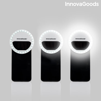 Anello luminoso per selfie ricaricabile Instahoop InnovaGoods