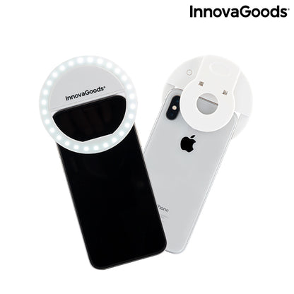 Anello luminoso per selfie ricaricabile Instahoop InnovaGoods