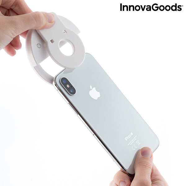 Anello luminoso per selfie ricaricabile Instahoop InnovaGoods