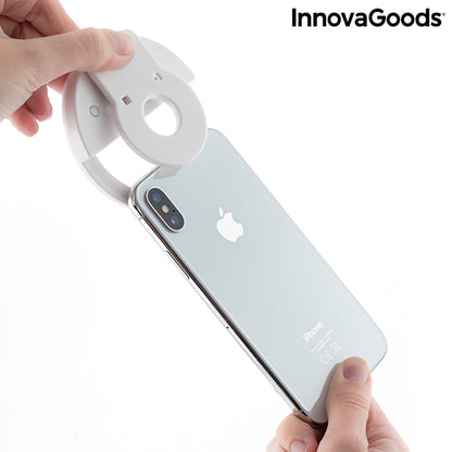 Anello luminoso per selfie ricaricabile Instahoop InnovaGoods