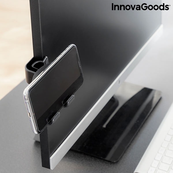 Porta Cellulare Multiposizione con Morsetto Cliplink InnovaGoods