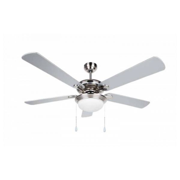 Ventilatore da Soffitto con Luce Obergozo CP 83132 60W Grigio