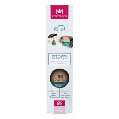 Deodorante per auto Cristalinas Baby (6 ml)