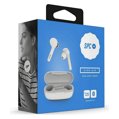 Bluetooth Headphones SPC BT 4614B Zion Air White