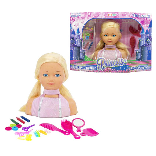 Bambola da Parrucchiere Princesse My Hair Styling (54 x 14,5 x 38 cm)