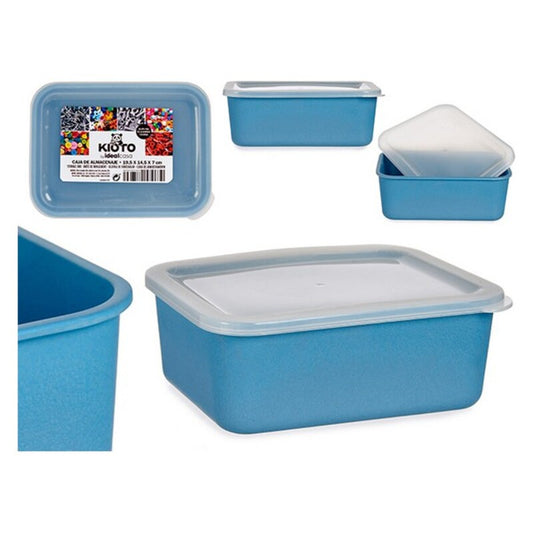 Portapranzo Bambù Blu scuro (14,5 x 7 x 19,5 cm)