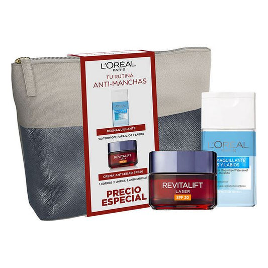 Set Cosmetico Unisex Revitalift Laser L'Oreal Make Up (2 Pezzi)