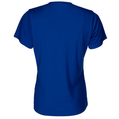 T-shirt a maniche corte da donna Luanvi Pol Blu