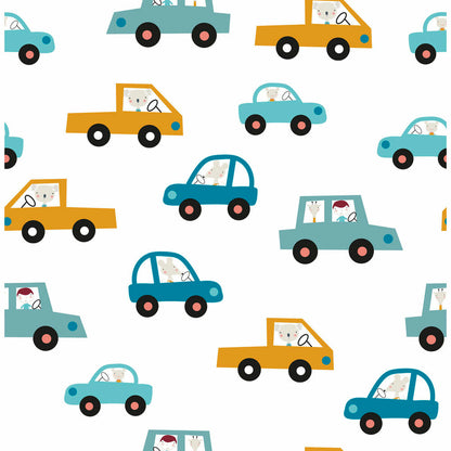 Copripiumino senza imbottitura Haciendo el Indio Cars (Letto 90)