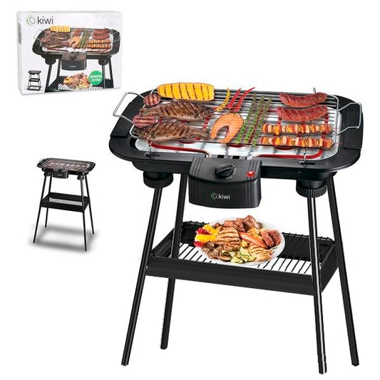 Barbecue Kiwi 2000W (38 x 22 cm) Electric Black