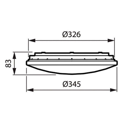 Controsoffitto Philips Ledinaire LED A+ 1700 Lm 18,5 W (3000K Bianco Caldo)